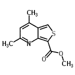 CAS#: 74695-25-3, Methyl 2,4-dimethylthieno[3,4-b]pyridine-7-carboxylate