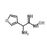 CAS#: 747376-23-4, 2-Amino-2-(3-furyl)-N-hydroxyethanimidamide