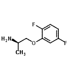 CAS#: 747393-55-1, (2R)-1-(2,5-Difluorophenoxy)-2-propanamine