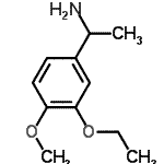 CAS 登录号：747402-25-1， 1-(3-乙氧基-4-甲氧基苯基)乙胺