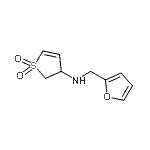 CAS#: 747405-58-9, N-(2-Furylmethyl)-2,3-dihydro-3-thiophenamine 1,1-dioxide
