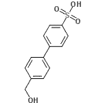CAS 登录号：74758-55-7， 4'-(羟基甲基)-4-联苯基磺酸