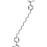 CAS#: 74774-61-1, 4,4'-[1,10-Decanediylbis(oxy)]dibenzoic acid
