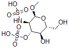 CAS#: 74784-06-8, [(2S,3R,4R,5R,6R)-5-Hydroxy-6-(Hydroxymethyl)-2-Methoxy-4-Sulfooxyoxan-3-Yl]Sulfamic Acid