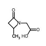 CAS#: 748097-11-2, (2-Methyl-4-oxo-1-azetidinyl)acetic acid