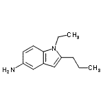 CAS#: 748110-18-1, 1-Ethyl-2-propyl-1H-indol-5-amine