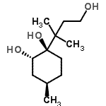 CAS#: 748142-70-3, (1R,2S,4R)-1-(4-Hydroxy-2-methyl-2-butanyl)-4-methyl-1,2-cyclohexanediol
