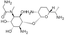CAS#: 74842-47-0, 2-Amino-N-[4-Amino-3-[3-Amino-6-(1-Aminoethyl)Oxan-2-Yl]Oxy-2,5,6-Trihydroxycyclohexyl]-N-Methylacetamide