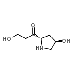CAS#: 748741-73-3, 3-Hydroxy-1-[(2S,4R)-4-hydroxy-2-pyrrolidinyl]-1-propanone
