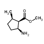 CAS#: 748743-26-2, Methyl (1R,2S,5R)-2-amino-5-methylcyclopentanecarboxylate