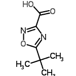 CAS#: 748743-73-9, 5-(2-Methyl-2-propanyl)-1,2,4-oxadiazole-3-carboxylic acid
