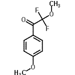CAS 登录号：748800-50-2， 2,2-二氟-2-甲氧基-1-(4-甲氧基苯基)乙酮