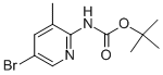 CAS 登录号：748812-61-5， (5-溴-3-甲基吡啶-2-基)氨基甲酸叔丁酯