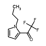 CAS#: 74889-31-9, 2,2,2-Trifluoro-1-(1-propyl-1H-pyrrol-2-yl)ethanone