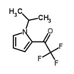 CAS#: 74889-33-1, 2,2,2-Trifluoro-1-(1-isopropyl-1H-pyrrol-2-yl)ethanone