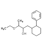 CAS 登录号：74897-72-6， 3-乙氧基-1-(2-苯基环己基)-2-丁醇
