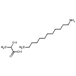 CAS#: 7491-20-5, 2-Hydroxypropanoic acid - 1-dodecanamine (1:1)