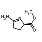CAS#: 749169-51-5, Methyl (2R)-5-amino-3,4-dihydro-2H-pyrrole-2-carboxylate