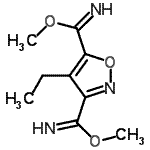 CAS#: 749216-94-2, Dimethyl 4-ethyl-1,2-oxazole-3,5-dicarboximidate