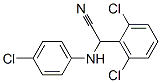 CAS#: 74929-43-4, 2-[(4-Chlorophenyl)Amino]-2-(2,6-Dichlorophenyl)Acetonitrile