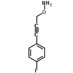 CAS#: 749822-83-1, 1-[3-(Aminooxy)-1-propyn-1-yl]-4-fluorobenzene