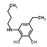 CAS 登录号：749845-77-0， 3-(丁基氨基)-5-乙基-1,2-苯二酚