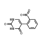 CAS 登录号：749860-58-0， 5-(2-硝基苯基)-2,4(1H,3H)-嘧啶二酮
