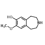 CAS#: 750508-67-9, 8-Methoxy-2,3,4,5-tetrahydro-1H-3-benzazepin-7-ol