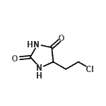 CAS 登录号：750514-42-2， 5-(2-氯乙基)-2,4-咪唑烷二酮
