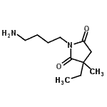 CAS#: 750528-47-3, 1-(4-Aminobutyl)-3-ethyl-3-methyl-2,5-pyrrolidinedione