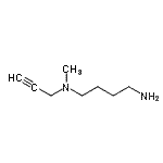 CAS#: 750548-56-2, N-Methyl-N-(2-propyn-1-yl)-1,4-butanediamine