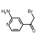 CAS 登录号：750571-38-1， 1-(2-氨基-4-吡啶基)-2-溴乙烷酮