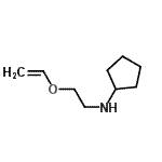 CAS#: 75059-50-6, N-[2-(Vinyloxy)ethyl]cyclopentanamine