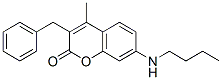 CAS 登录号：7509-71-9， 3-苄基-7-丁基氨基-4-甲基-苯并吡喃-2-酮