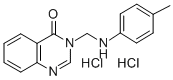 CAS#: 75159-50-1, 3-[[(4-Methylphenyl)Amino]Methyl]Quinazolin-4-One Dihydrochloride