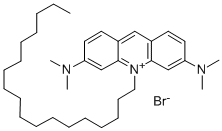 CAS 登录号：75168-16-0， 10-十八烷基吖啶橙溴化物