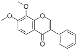 CAS 登录号：75187-56-3， 7,8-二甲氧基-3-苯基-4H-1-苯并吡喃-4-酮