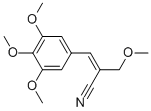 CAS#: 7520-69-6, 2-(Methoxymethyl)-3-(3,4,5-Trimethoxyphenyl)-2-Propenenitrile