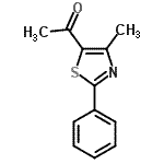 CAS#: 7520-94-7, 1-(4-Methyl-2-phenyl-1,3-thiazol-5-yl)ethanone