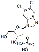 CAS#: 75206-89-2, [(2R,3R,4R,5R)-2-(5,6-Dichlorobenzimidazol-1-Yl)-4-Hydroxy-5-(Hydroxymethyl)Oxolan-3-Yl] Dihydrogen Phosphate