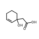 CAS#: 752149-07-8, (1-Hydroxy-2-cyclohexen-1-yl)acetic acid