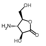 CAS#: 752170-69-7, (3S,4S,5S)-4-Amino-3-hydroxy-5-(hydroxymethyl)dihydro-2(3H)-furanone