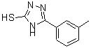 CAS 登录号：75218-27-8， 5-(3-甲基苯基)-4H-1,2,4-三唑-3-硫醇