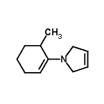 CAS 登录号：752205-94-0， 1-(6-甲基-1-环己烯-1-基)-2,5-二氢-1H-吡咯