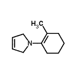CAS 登录号：752206-01-2， 1-(2-甲基-1-环己烯-1-基)-2,5-二氢-1H-吡咯