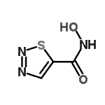 CAS#: 75272-54-7, N-Hydroxy-1,2,3-thiadiazole-5-carboxamide