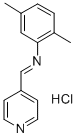 CAS#: 75273-89-1, N-(2,5-Dimethylphenyl)-1-Pyridin-4-Ylmethanimine Hydrochloride