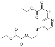 CAS#: 75274-24-7, 2-[1-[6-[(2-Ethoxy-2-Oxoacetyl)Amino]Pyrimidin-4-Yl]Sulfanylbutan-2-Yloxy]-2-Oxoacetic Acid