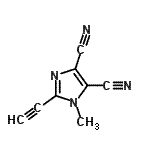 CAS#: 753003-11-1, 2-Ethynyl-1-methyl-1H-imidazole-4,5-dicarbonitrile