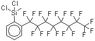 CAS 登录号：753025-21-7， 4-全氟辛基苯基三氯硅烷